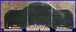 Vintage John Deere Davenport Washington 10 Porcelain Sign Car Tag Topper