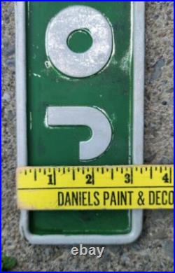 Vintage John Deere Embossed Tractor Sign Gas Oil Can Garage Farm Rustic Decor Vintage John Deere Embossed Tractor Sign Gas Oil Can Garage Farm Rustic Decor