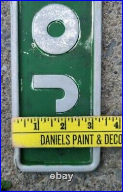 Vintage John Deere Embossed Tractor Sign Gas Oil Can Garage Farm Rustic Decor Vintage John Deere Embossed Tractor Sign Gas Oil Can Garage Farm Rustic Decor