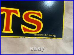 Vintage John Deere Farm Implements Porcelain Enamel Sign 72x24 Inch