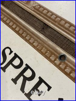 Vintage John Deere Farm Implements Sign PAIR Tractor Advertising Store Display