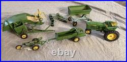 Vintage John Deere Farm Tractor And Equipment