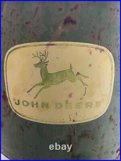 Vintage John Deere Metal Corn Planter Seed Hopper Garden Décor Model B15490