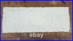 Vintage John Deere Metal Sign Quality Farm Implements 9.75h x 25.75w