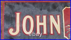 Vintage John Deere Metal Sign Quality Farm Implements 9.75h x 25.75w