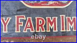 Vintage John Deere Metal Sign Quality Farm Implements 9.75h x 25.75w