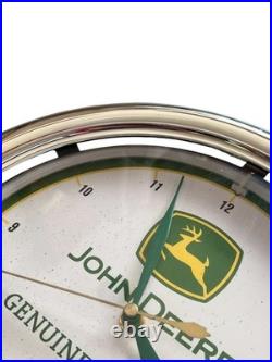 Vintage John Deere Neon Light Wall Clock Genuine Quality Since 1837 Ace UNTESTED Vintage John Deere Neon Light Wall Clock Genuine Quality Since 1837 Ace UNTESTED