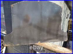 Vintage John Deere Parts Service 3ft Porcelain Quality Farm Tractor Dealer Sign