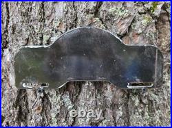 Vintage John Deere Porcelain License Plate Topper Davenport Washington 11 X 5 Vintage John Deere Porcelain License Plate Topper Davenport Washington 11 X 5