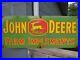 Vintage_John_Deere_Porcelain_Rare_Green_Sign_3ft_Quality_Farm_Tractor_Equipment_01_ij