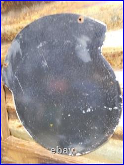 Vintage John Deere Porcelain Sign Caterpillar International Harvester Tractor