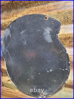 Vintage John Deere Porcelain Sign Caterpillar International Harvester Tractor