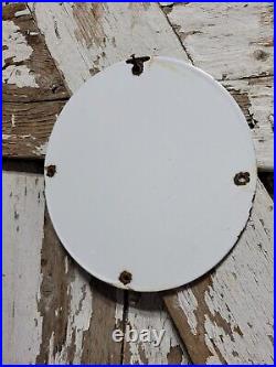 Vintage John Deere Porcelain Sign Farm Tractor Equipment Dealer Sales Service