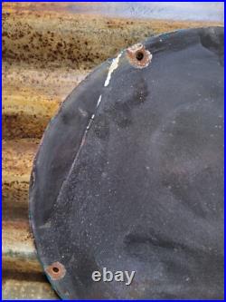 Vintage John Deere Porcelain Sign Farm Tractor Farming Machinery Dealer Sales