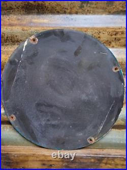 Vintage John Deere Porcelain Sign Farm Tractor Farming Machinery Dealer Sales