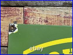 Vintage John Deere Porcelain Sign Gas Farm Tractor Motor Oil Dealer Sales 18 Vintage John Deere Porcelain Sign Gas Farm Tractor Motor Oil Dealer Sales 18
