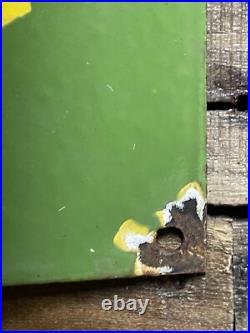 Vintage John Deere Porcelain Sign Gas Farm Tractor Motor Oil Dealer Sales 18 Vintage John Deere Porcelain Sign Gas Farm Tractor Motor Oil Dealer Sales 18