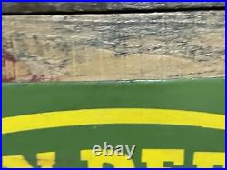 Vintage John Deere Porcelain Sign Gas Farm Tractor Motor Oil Dealer Sales 18 Vintage John Deere Porcelain Sign Gas Farm Tractor Motor Oil Dealer Sales 18