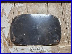 Vintage John Deere Porcelain Sign Old 1960 Lanz Farming Tractor Dealer Sales 12