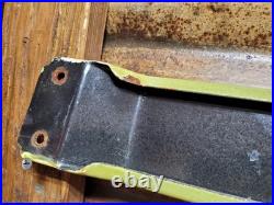 Vintage John Deere Porcelain Sign Old Door Push Bar Farm Equipment Tractor 32