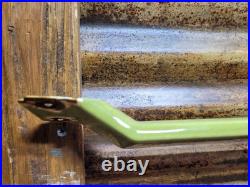 Vintage John Deere Porcelain Sign Old Door Push Bar Farm Equipment Tractor 32