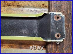Vintage John Deere Porcelain Sign Old Door Push Bar Farm Equipment Tractor 32
