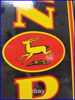 Vintage John Deere Porcelain Sign Old Farm Tractor Equipment Dealer Advertising