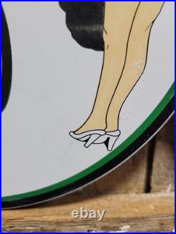 Vintage John Deere Porcelain Sign Old Farm Tractor Equipment Dealer Sale Service Vintage John Deere Porcelain Sign Old Farm Tractor Equipment Dealer Sale Service