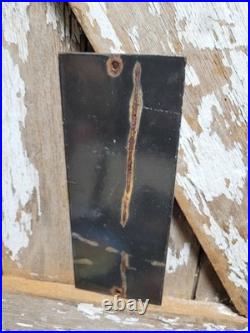 Vintage John Deere Porcelain Sign Old Farm Tractor Equipment Lubricants Ranch
