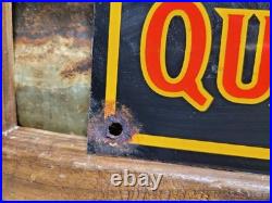Vintage John Deere Porcelain Sign Old Farming Tractor Equipment Sales 1954 Farm