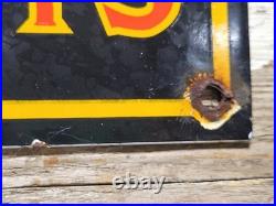 Vintage John Deere Porcelain Sign Old Farming Tractor Equipment Sales 1954 Farm