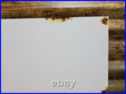 Vintage John Deere Porcelain Sign Old Farming Tractor Equipment Sales 1954 Farm