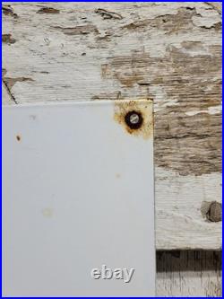 Vintage John Deere Porcelain Sign Old Farming Tractor Equipment Sales 1954 Farm