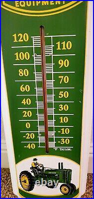 Vintage John Deere Quality Farm Equipment Thermometer 27