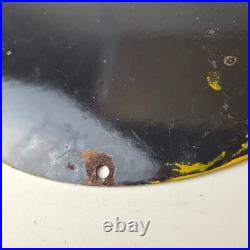 Vintage John Deere Sign Busch Light Porcelain Farm Tractor Gas Pump Sign