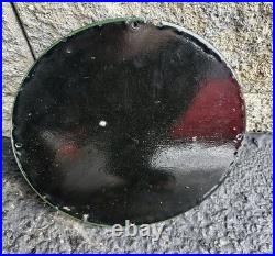 Vintage John Deere Sign Porcelain Farm Tractor Gas Pump Sign