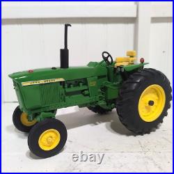 Vintage John Deere The Power Shift 4020 Tractor Die Cast 1/16 License Plate/