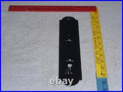 Vintage John Deere Tractor 11 3/4 Porcelain Metal Gasoline Oil Thermometer Sign