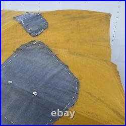 Vintage John Deere Tractor Umbrella Sun Shade Old Advertising Farm Machine Sign