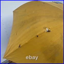 Vintage John Deere Tractor Umbrella Sun Shade Old Advertising Farm Machine Sign