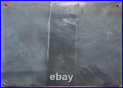 Vintage John Deere Tractors Sold Here Enameled Metal Sign 1-Sided 14 X 10