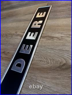 Vintage John Deere dealership/display sign panel Tractor Badge 4x35