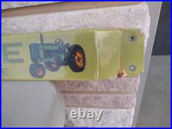Vintage Large John Deere Farm Implements 32 Porcelain Metal Door Push Sign