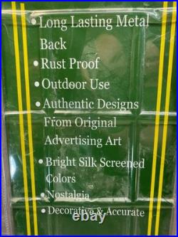 Vintage NEWithOLD John Deere Quality Farm Equipment THERMOMETER Outdoor Metal 27