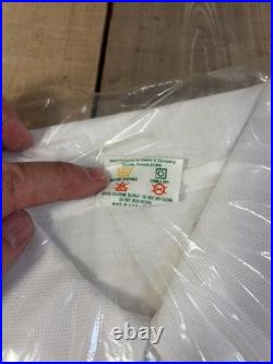 Vintage NOS John Deere Unopened Uniform Polo Shirt Green Yellow White with Pants