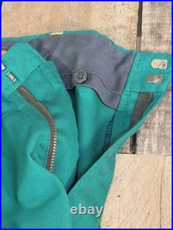 Vintage NOS John Deere Unopened Uniform Polo Shirt Green Yellow White with Pants