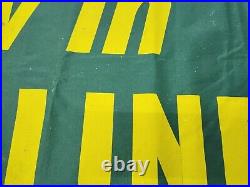 Vintage Original John Deere See What's New In The Long Green Line Banner Sign JD