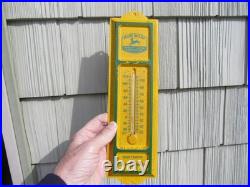 Vintage Original John Deere Thermometer Works Great