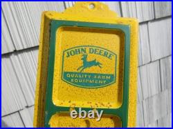 Vintage Original John Deere Thermometer Works Great