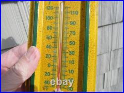 Vintage Original John Deere Thermometer Works Great